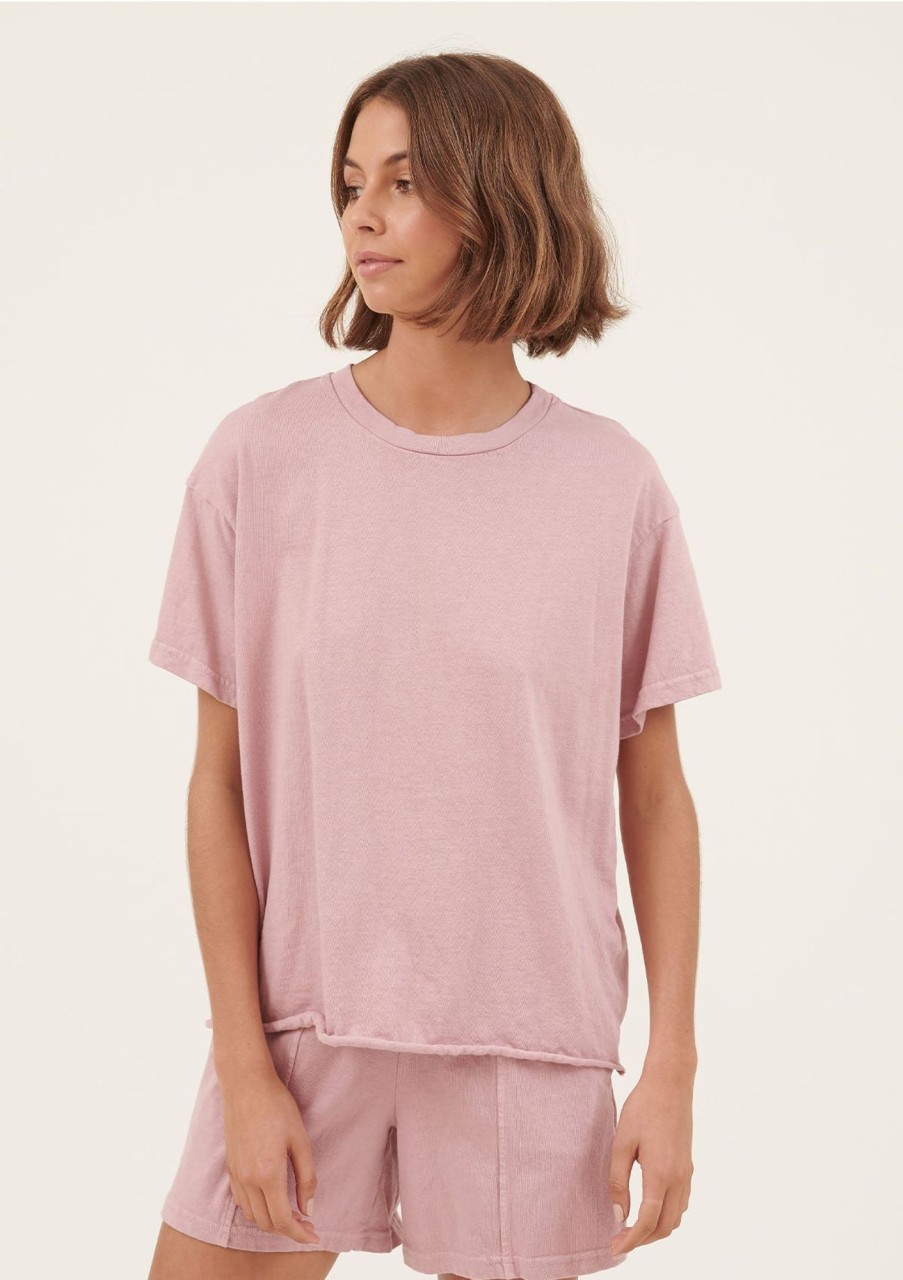 Clothing Primness | Primness Dally Tee Pink Shell