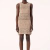 Clothing Elka Collective | Elka Collective Altea Knit Dress Tan Mix