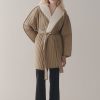 Clothing Marle | Marle Avery Jacket Camel Ivory