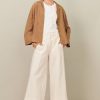 Clothing POL Clothing | Pol Clothing Fringe Pant Natural