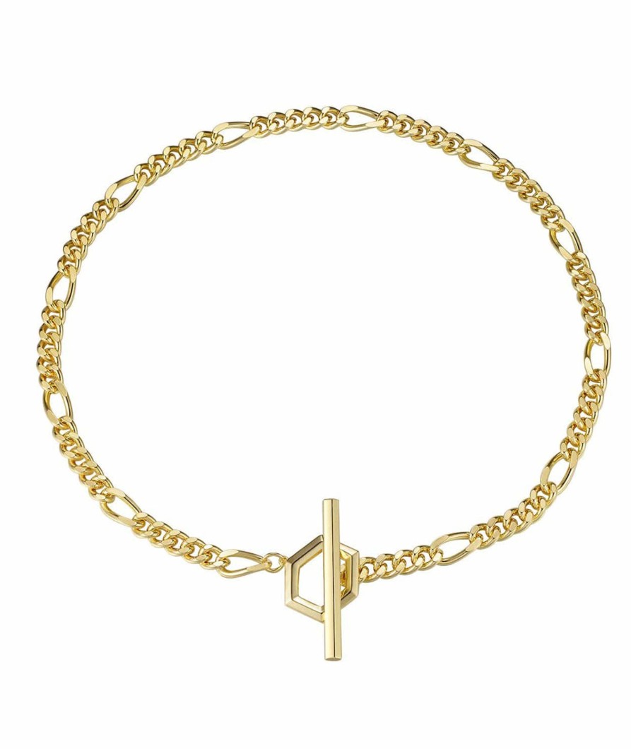 Accessories F+H Jewellery | F+H Remix Necklace Gold