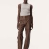 Clothing Elka Collective | Elka Collective Bri Pant Chestnut