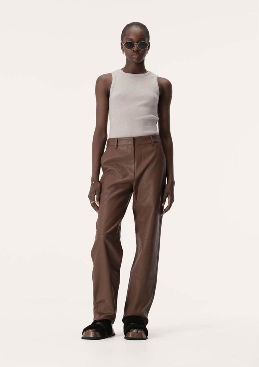 Clothing Elka Collective | Elka Collective Bri Pant Chestnut