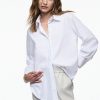 Clothing Mela Purdie | Mela Purdie Microprene Dart Shirt