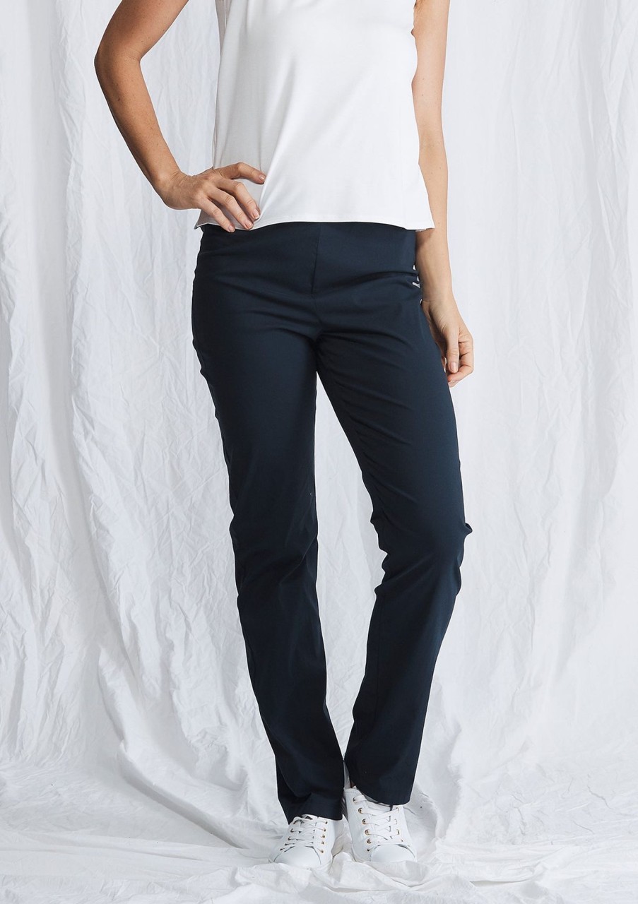 Clothing Mela Purdie | Mela Purdie Microprene Straight Pant