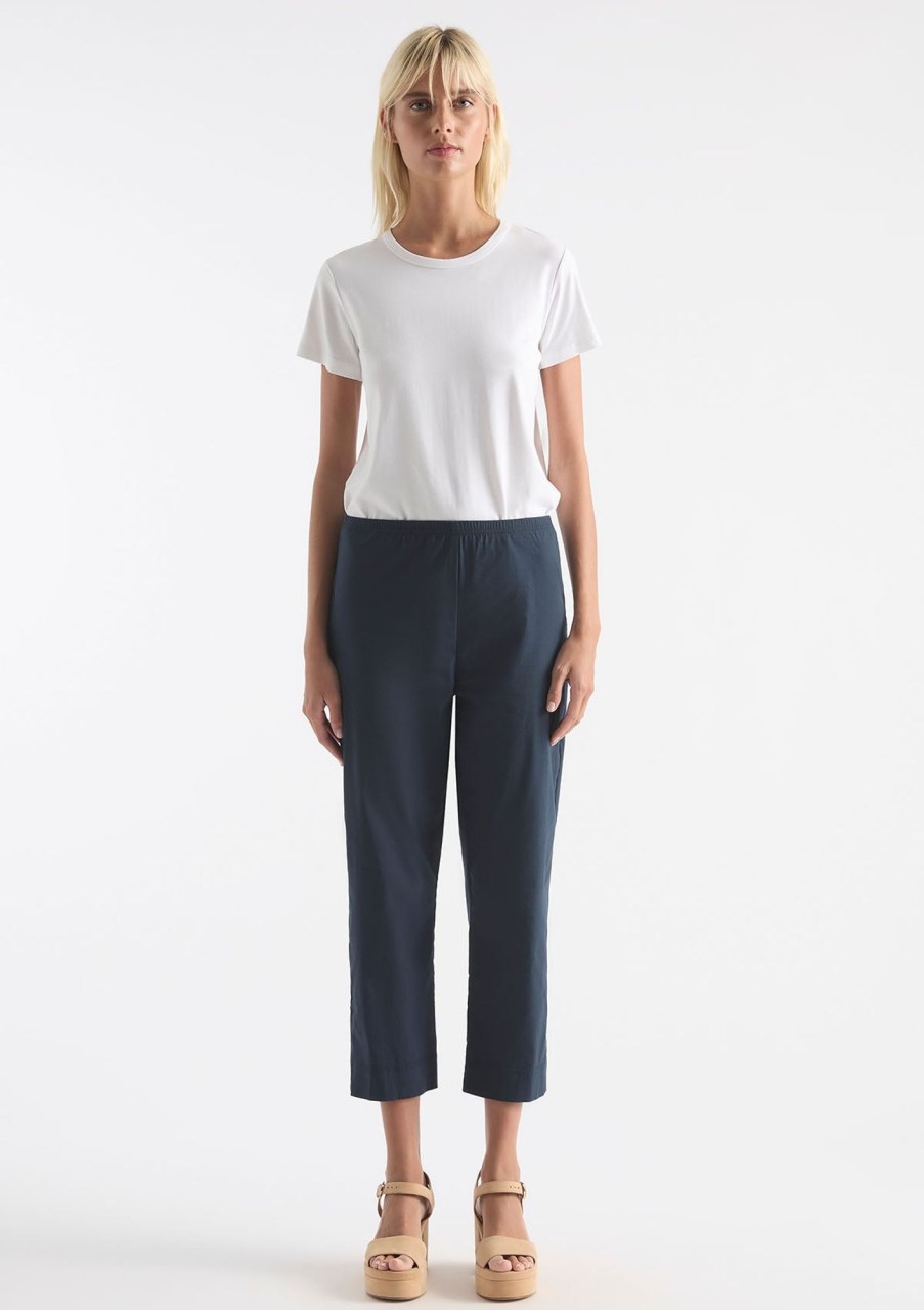 Clothing Mela Purdie | Mela Purdie Microprene Cropped Pant