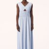 Clothing Elka Collective | Elka Collective Evian Dress Sky Blue