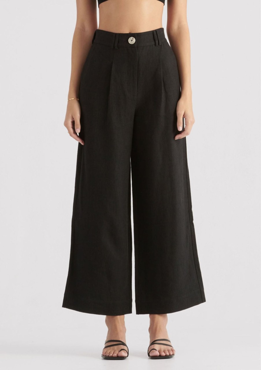 Clothing Elka Collective | Elka Collective Greta Pant Black