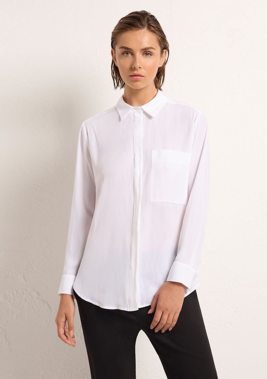 Clothing Mela Purdie | Mela Purdie Mache Single Pocket Shirt