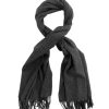 Accessories Good u0026 Co | Good U0026 Co Chunky Wool Scarf Charcoal