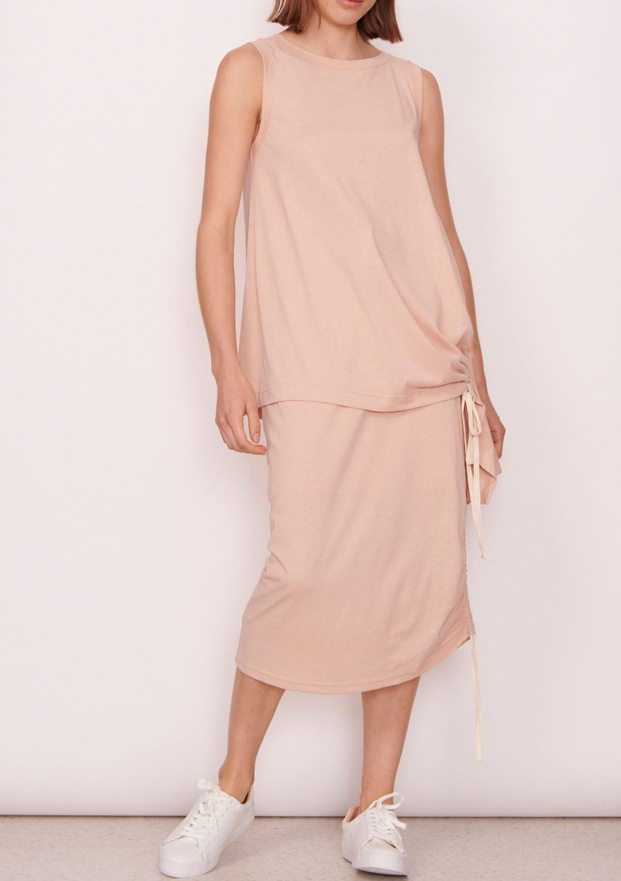 Clothing POL Clothing | Pol Clothing Aria Skirt Peach