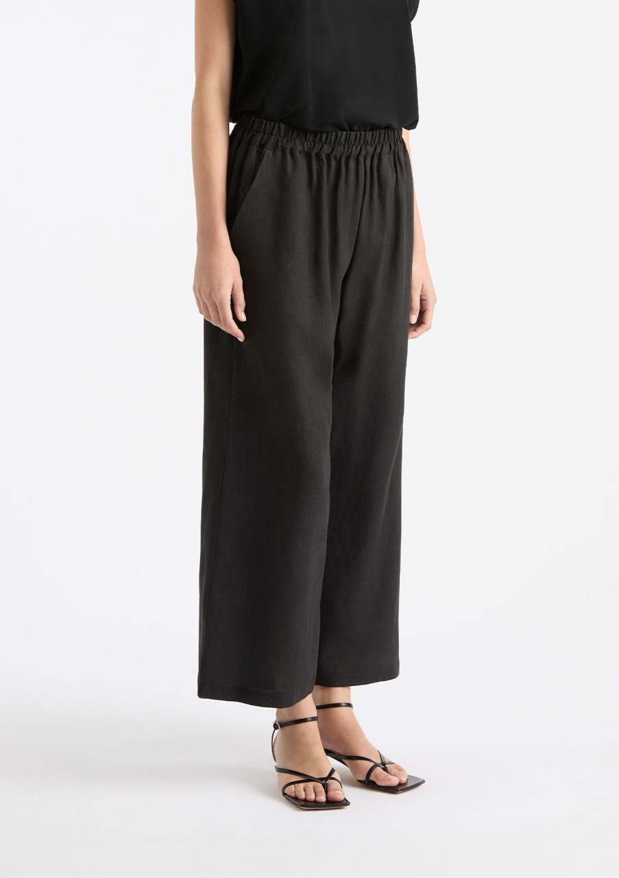 Clothing Mela Purdie | Mela Purdie Pure Linen Pace Pant