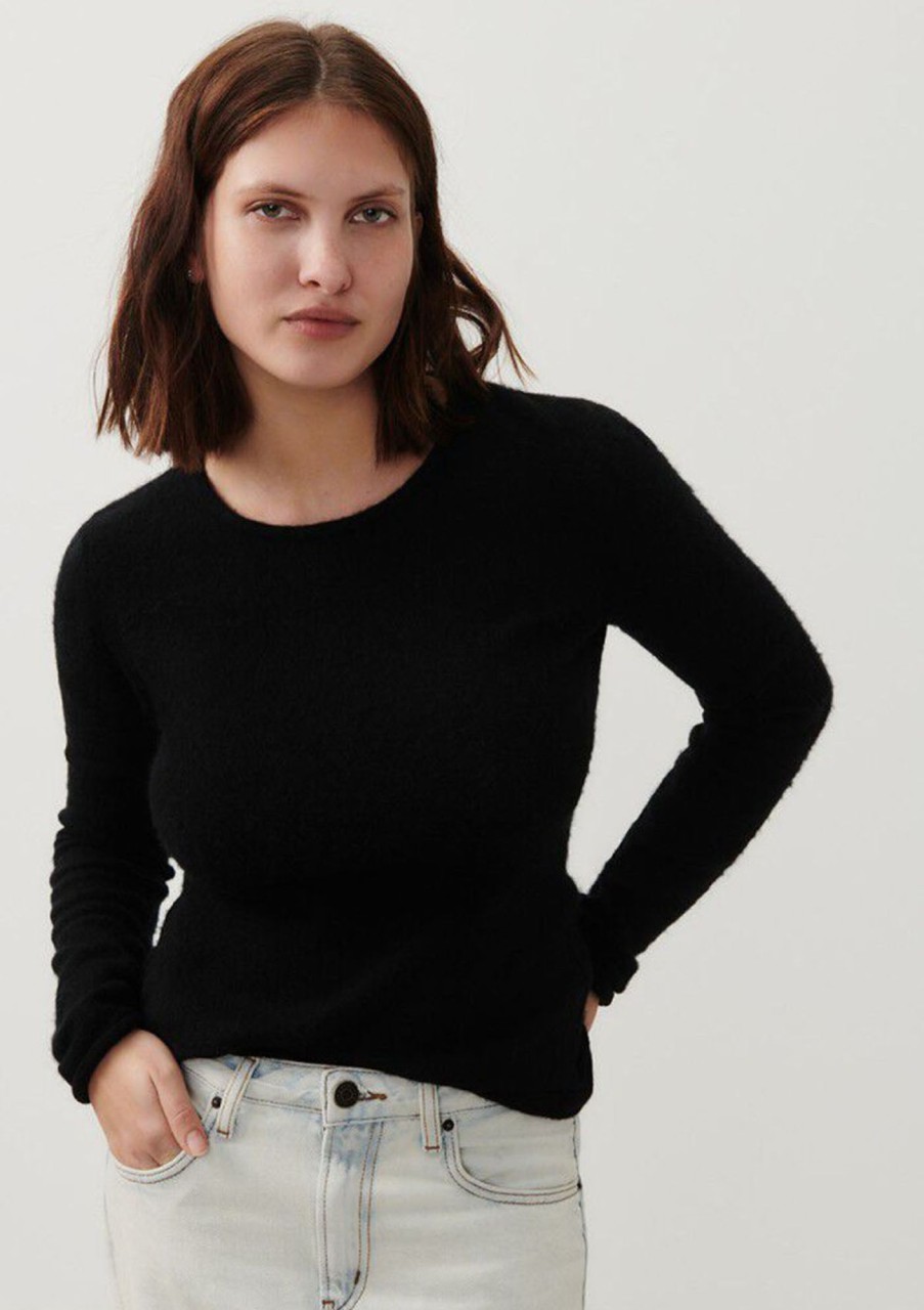 Clothing American Vintage | American Vintage Xinow Jumper Black