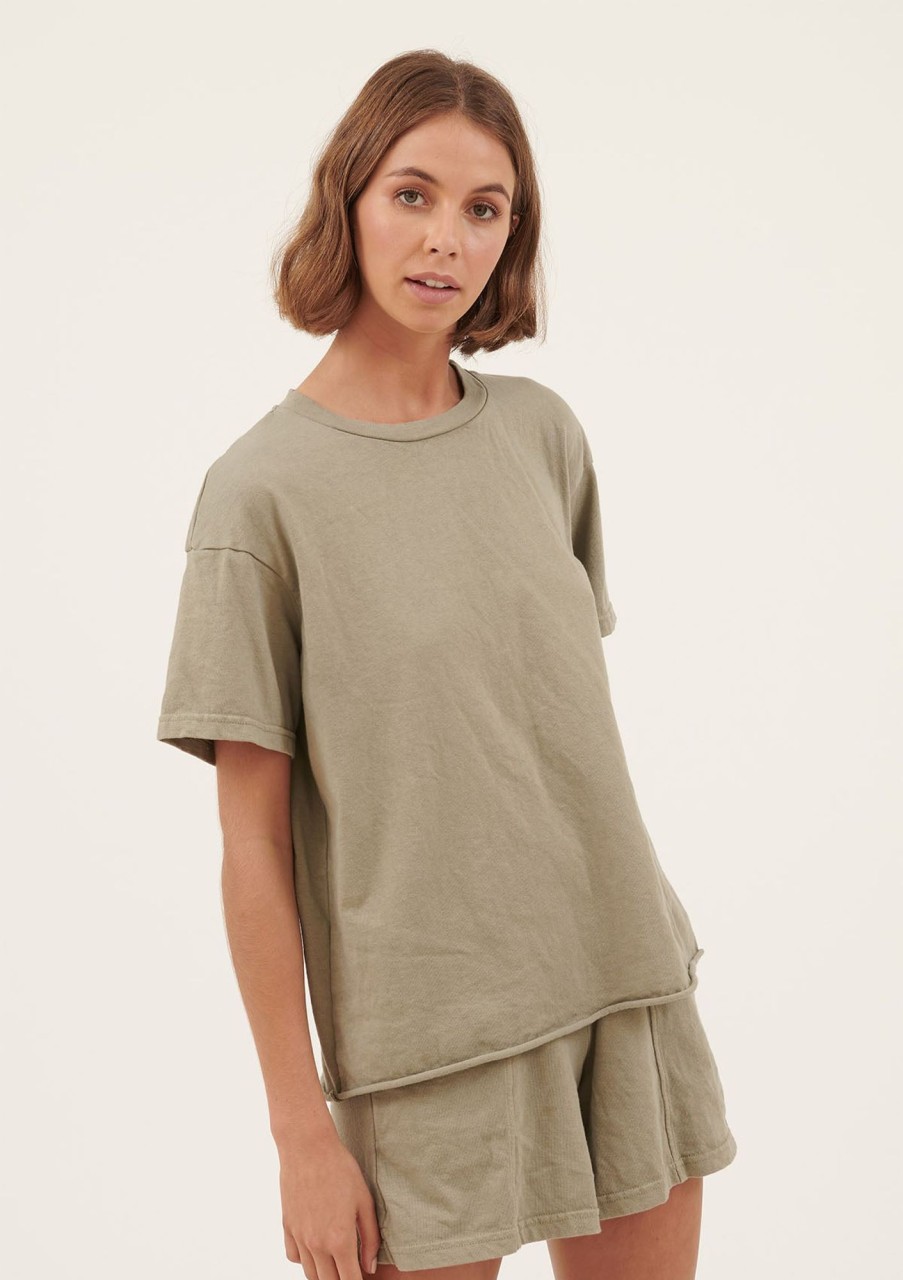 Clothing Primness | Primness Dally Tee Olivine