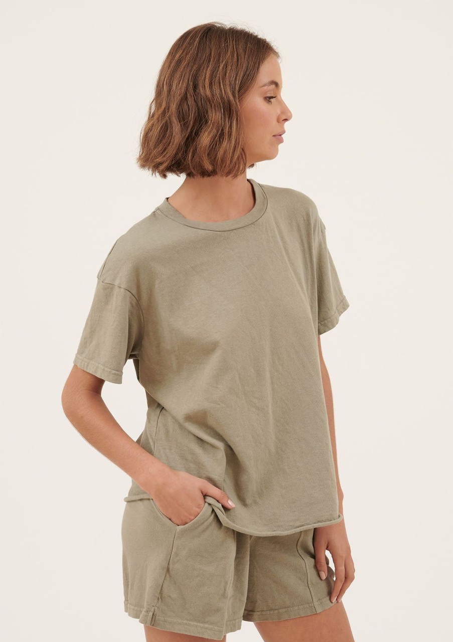 Clothing Primness | Primness Dally Tee Olivine