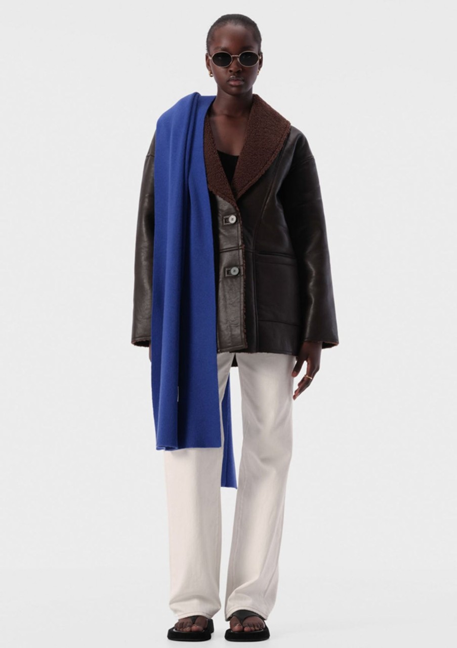 Accessories Elka Collective | Elka Collective Jakob Scarf Cobalt