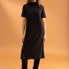 Clothing Mela Purdie | Mela Purdie Matte Jersey Snood Dress