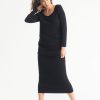 Clothing Mela Purdie | Mela Purdie Matte Jersey Midi Skirt