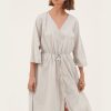 Clothing Primness | Primness Pooly Dress Powder Grey