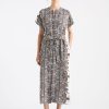 Clothing Mela Purdie | Mela Purdie Print Linen Shell Dress Lattice