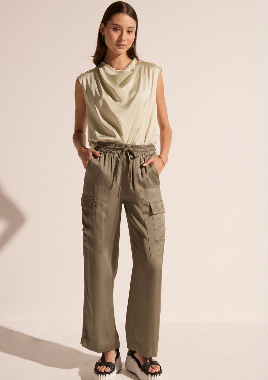 Clothing POL Clothing | Pol Clothing Clese Cargo Pant Khaki