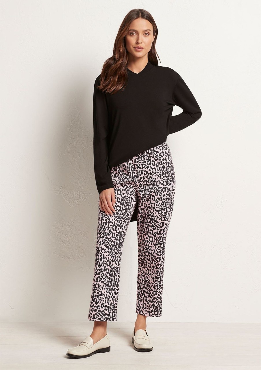 Clothing Mela Purdie | Mela Purdie Print Popilene Cropped Shell Pant Paw