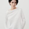 Clothing American Vintage | American Vintage Sonoma L/S Boatneck T-Shirt White